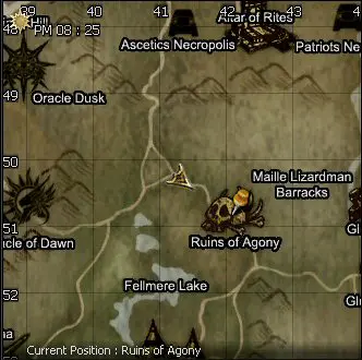 Skeletons in Ruins of Agony